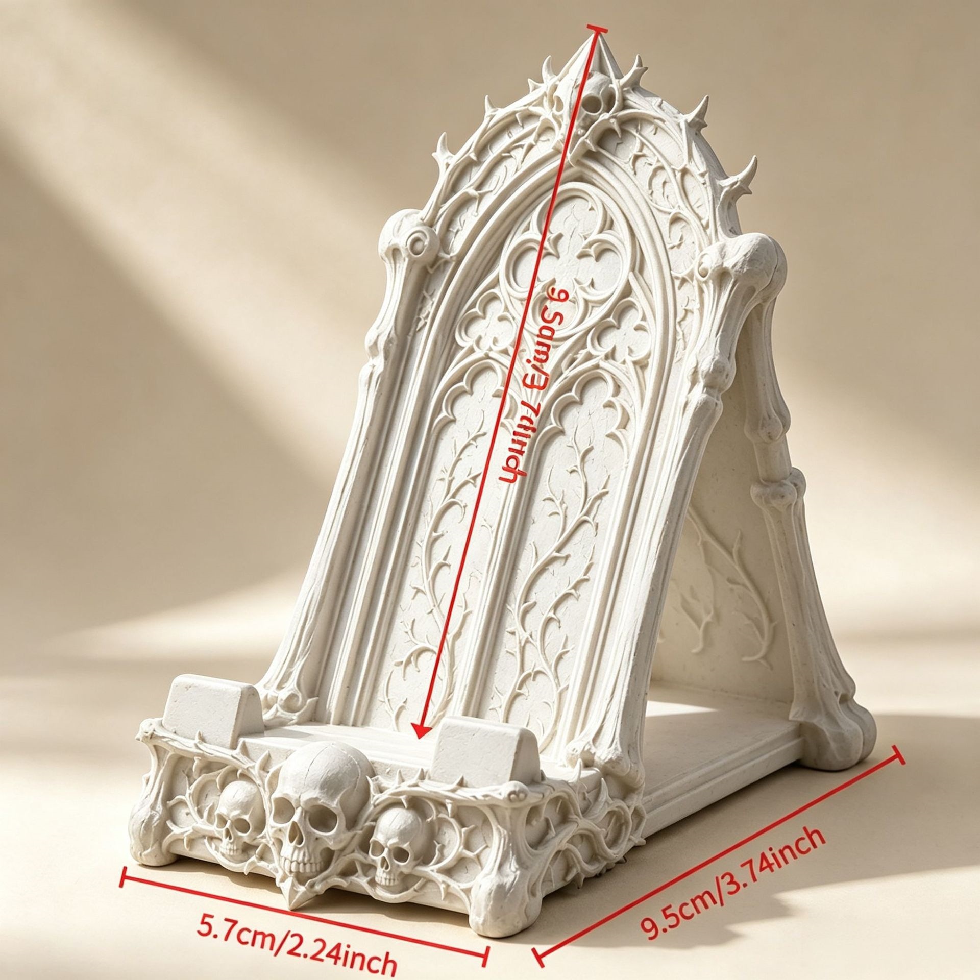 Mobile Phone Holder Black Desktop Decorative Stand For Home Use photo 6