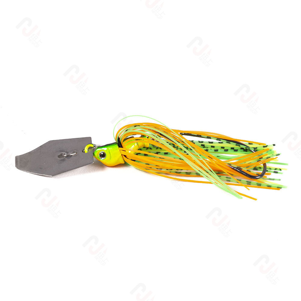 Luya Bait Whisker Guy Jig Metal Composite Glitter Lead Head Hook photo 5