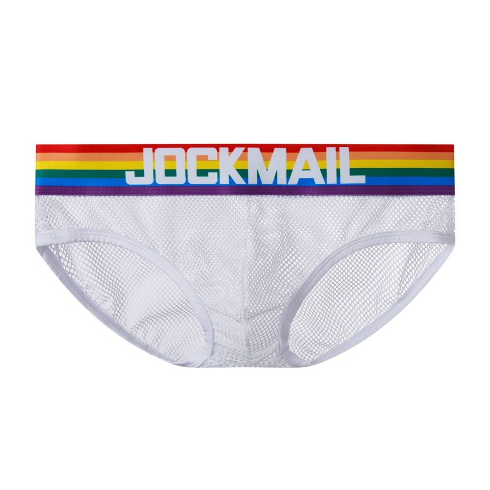 Mens Underwear Rainbow Mesh Breathable photo 4