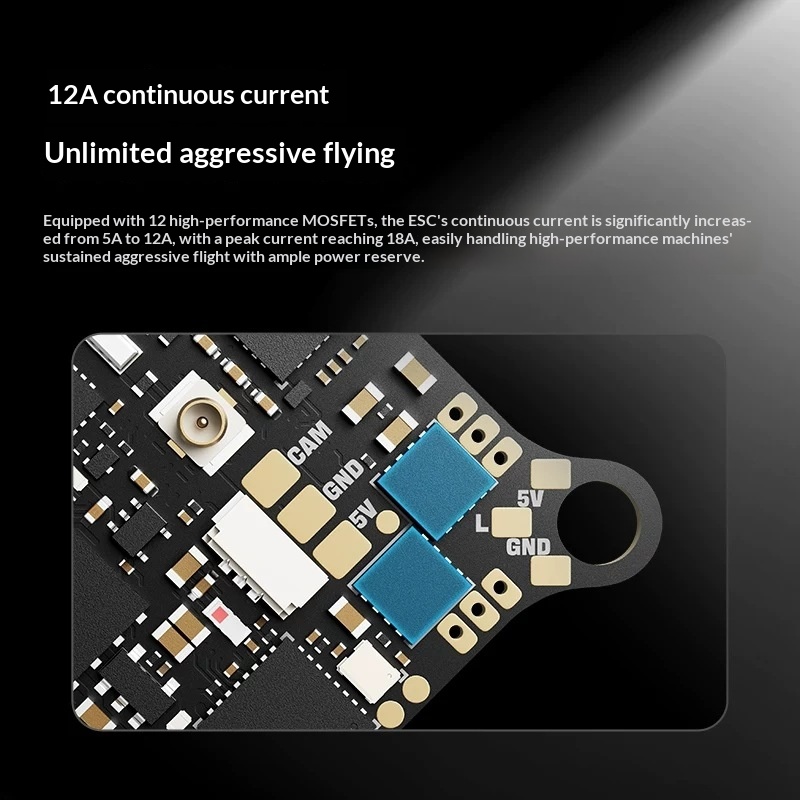 BETAFPV Matrix AIO AllinOne 1S Brushless Flight Controller Five in One photo 4
