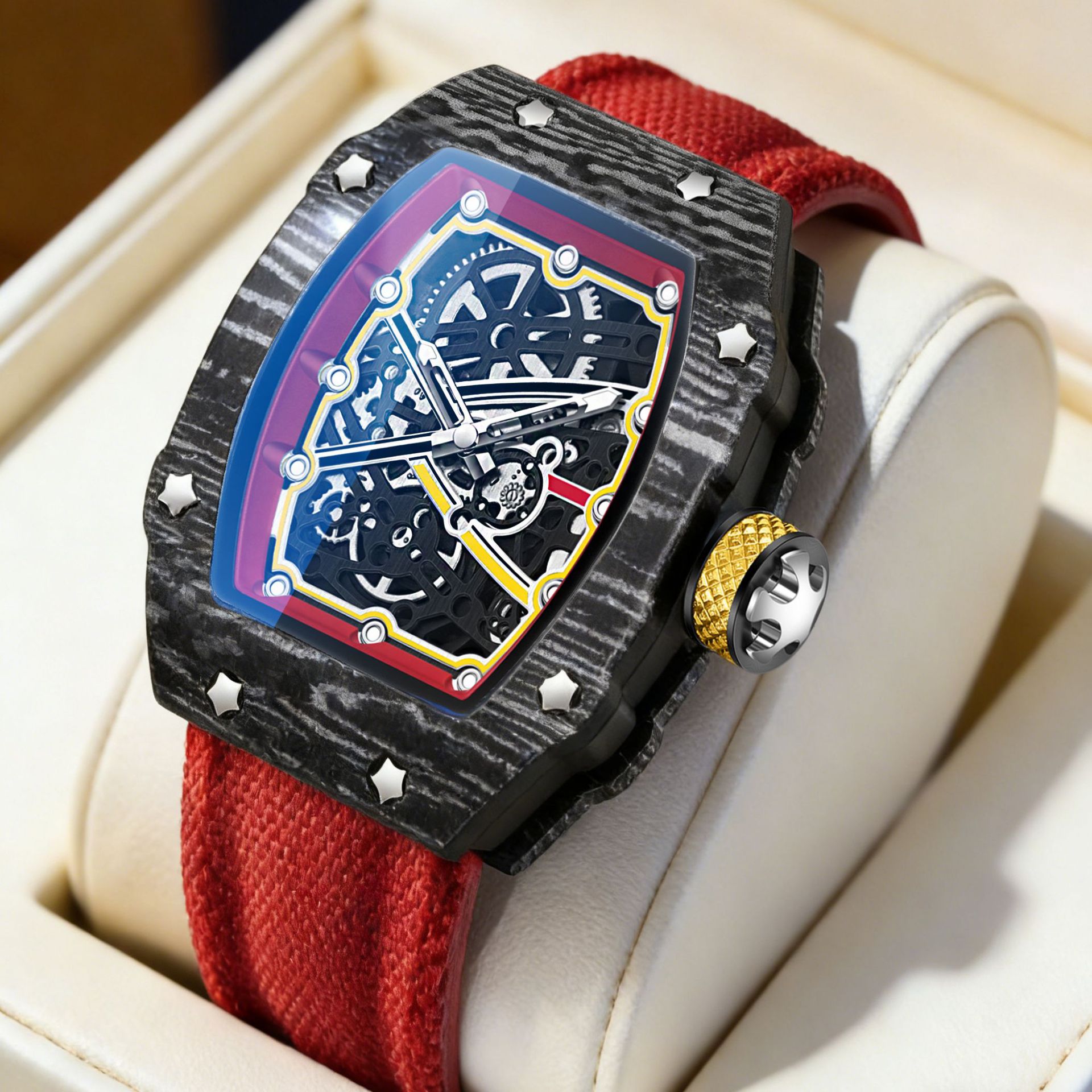 Ultra-thin Tonneau-shaped Watch photo 1