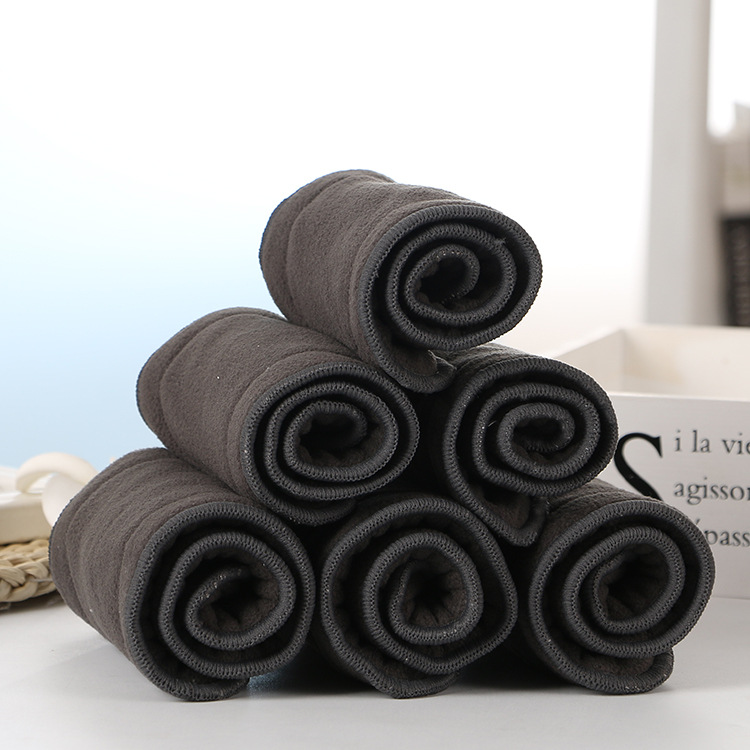 Bamboo Charcoal Fiber Washable Diaper Changing Pad For Babies And Toddlers photo 4