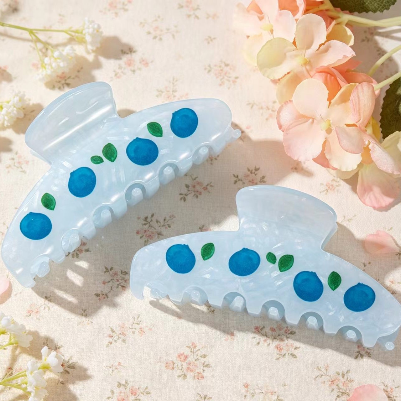 Korean-style Sweet-style Creative Printed Hair Clip photo 4