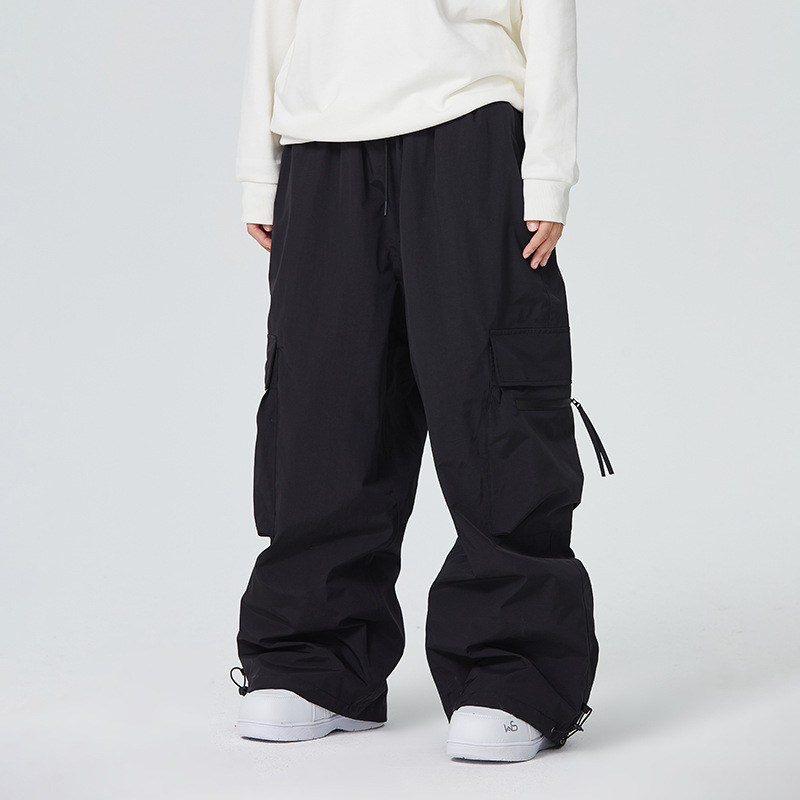 Waterproof Loose-fitting And Abrasion-resistant Mens Snow Pants For Alpine Skiing photo 4