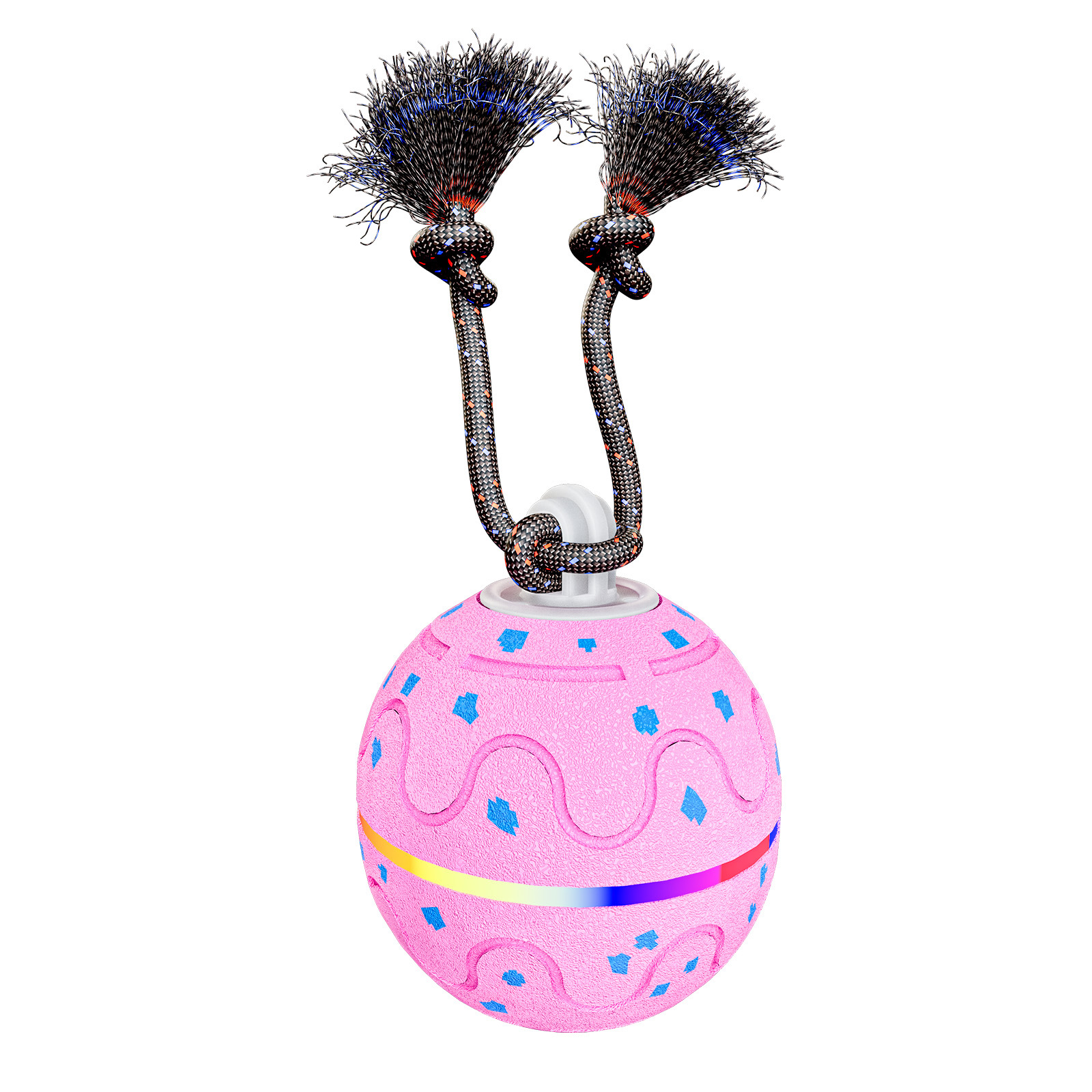 Smart ETPU Pet Toy Ball With Sound Light And Leash Powered By Electricity photo 5