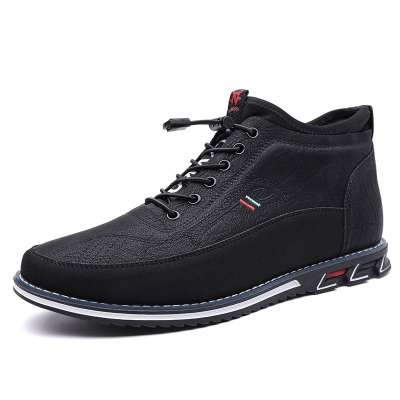 Mens High-top Stylish Mid-calf Boots photo 2