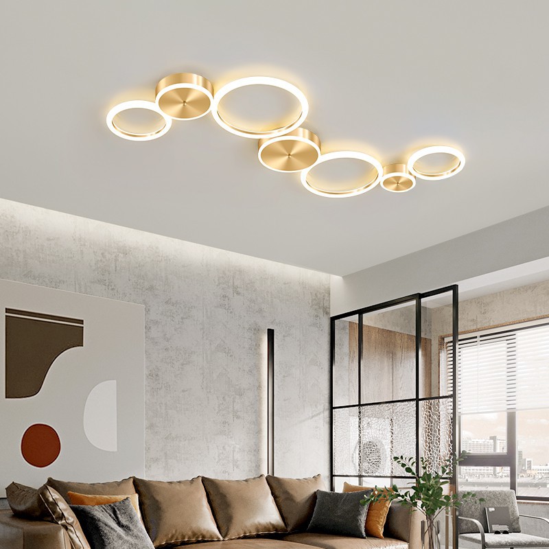 Modern Minimalist Large Round Ceiling Light For The Living Room photo 4