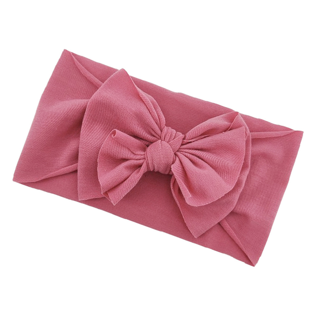 Infant And Toddler Supplies Baby Bowknot Brimless Headscarf photo 4
