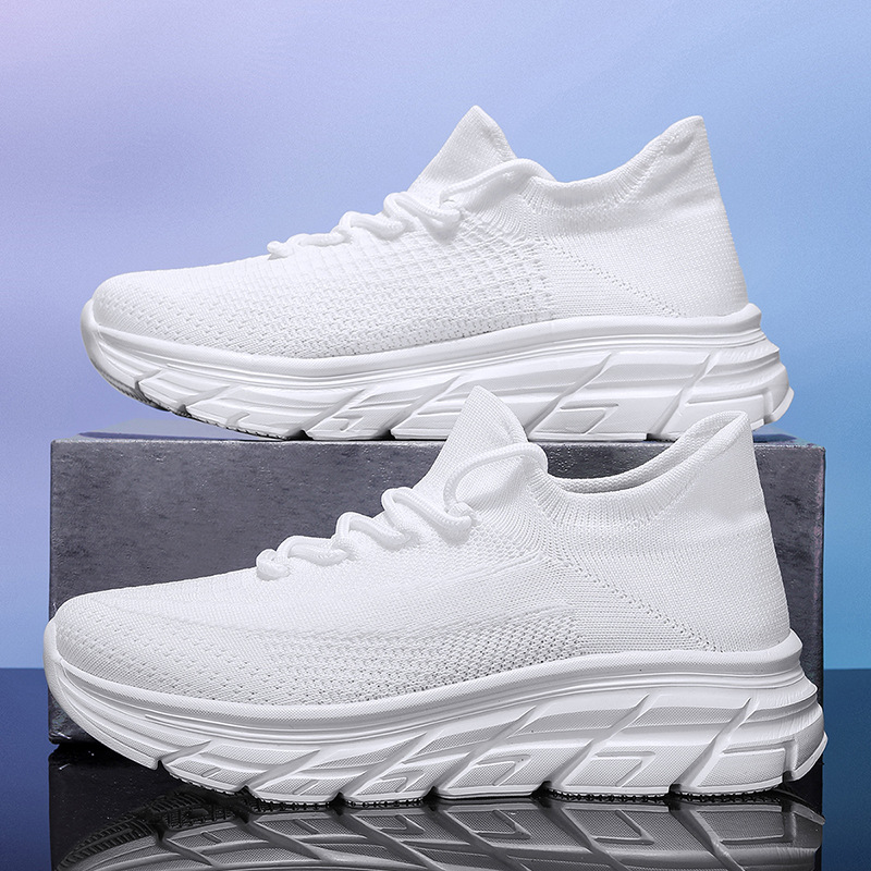 Breathable Mesh Flyknit Unisex Versatile Shoes photo 8