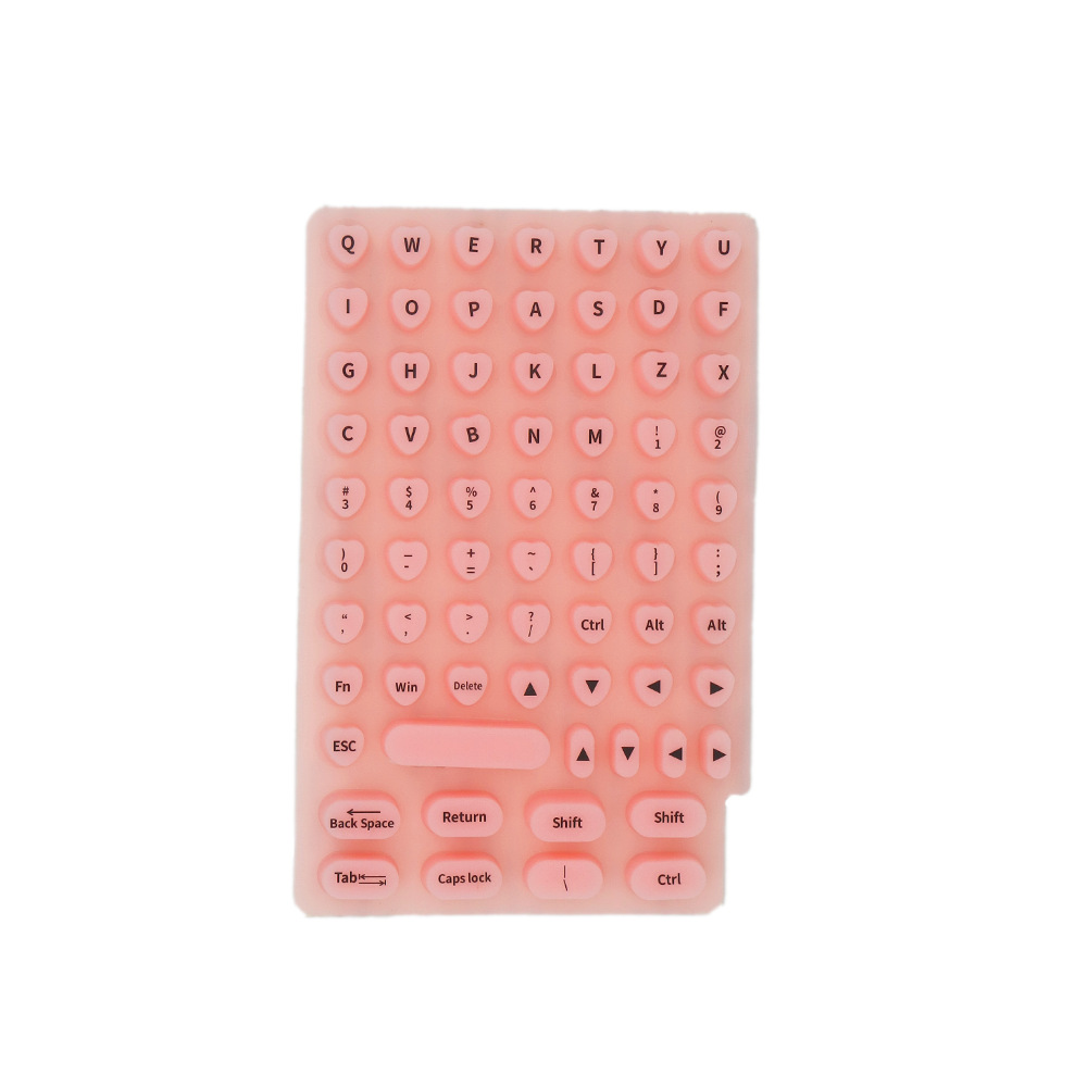 91 Button For Desktop And Notebook Computer Silicone Keyboard Stickers photo 3