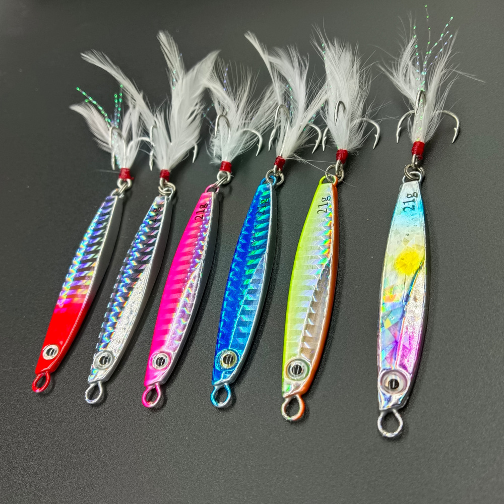 Feather Hook Sequins Lure Bait photo 1