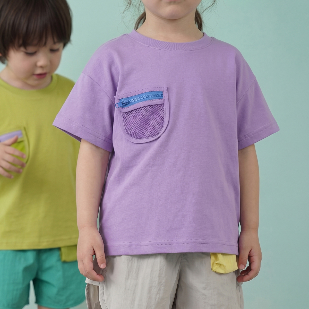 Summer New Arrivals Boys Cotton Class A T-shirts Girls Casual Tops photo 6