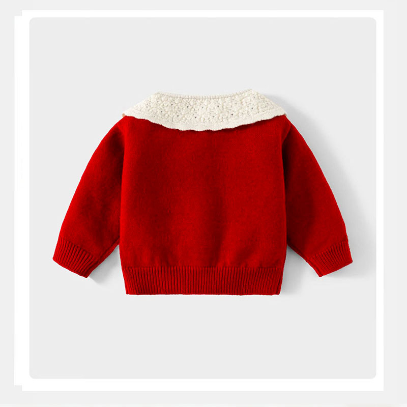 Fashionable Knitted Cardigan Coat For Girls photo 4
