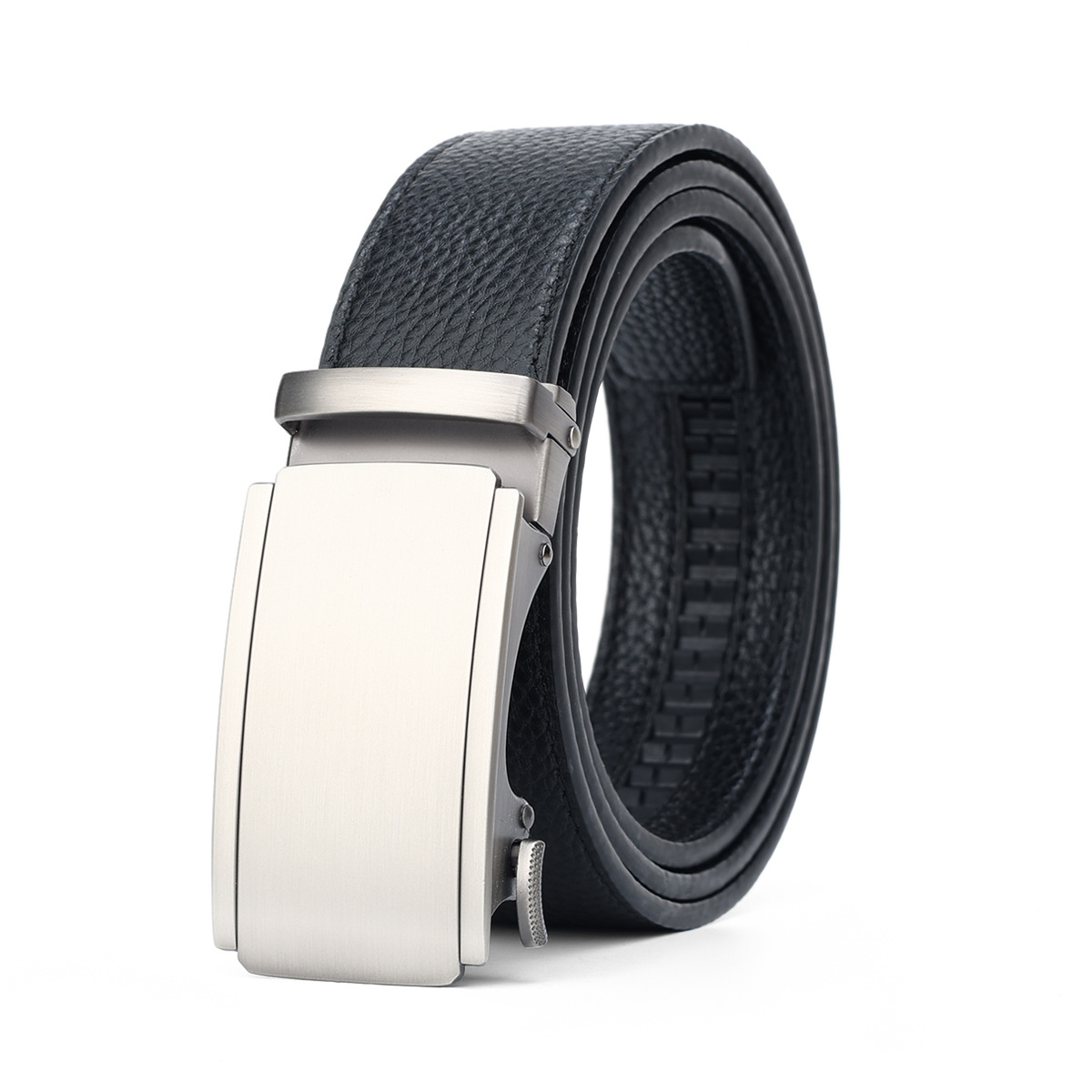 Mens High-end Automatic-buckle Leather Belt photo 3