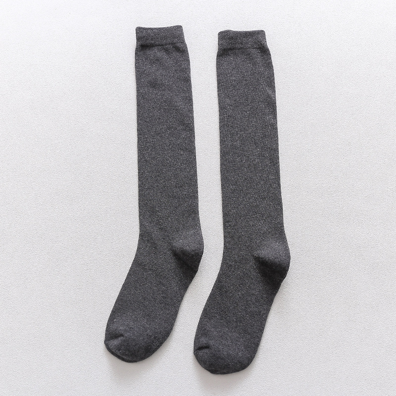 Mens SpringSummer Solid-Color Ankle Socks photo 3