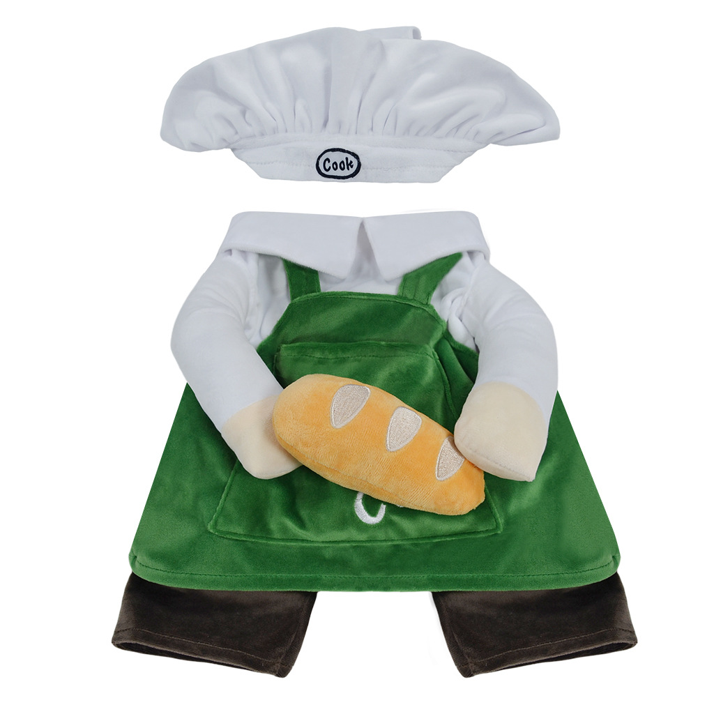 Pet Chef Costume Funny Style Universal Fit photo 3