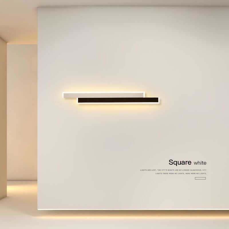 Minimalist Creative Personalized Long Strip Wall Lamp photo 3