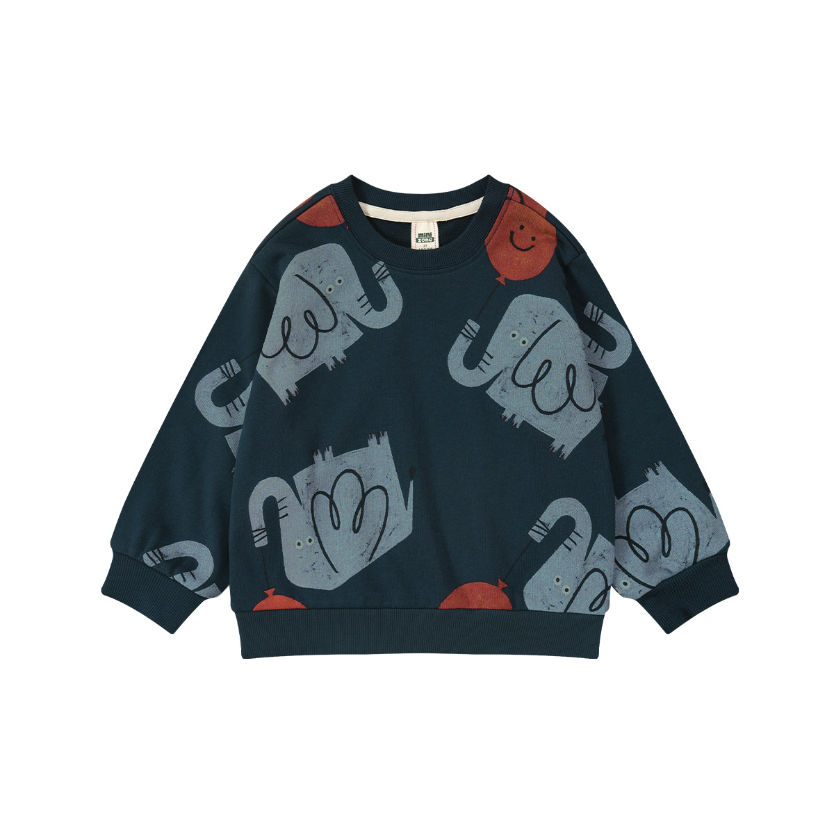Spring And Autumn Girls Sweatshirt With Ribbed Cuffs photo 7