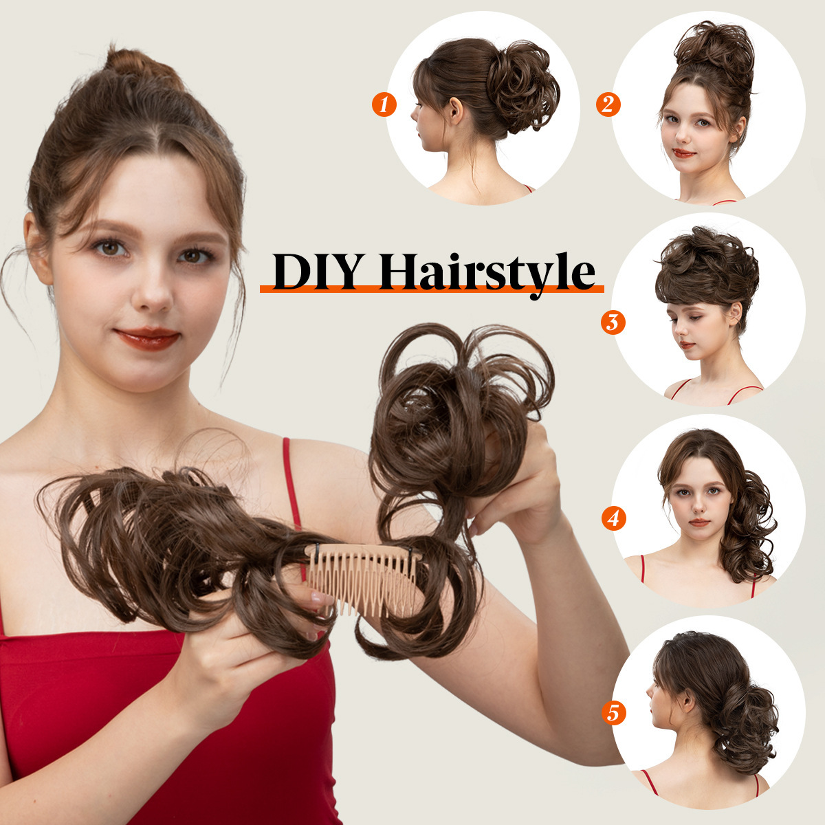 Womens Flexible Metal Hair Volumizer photo 1