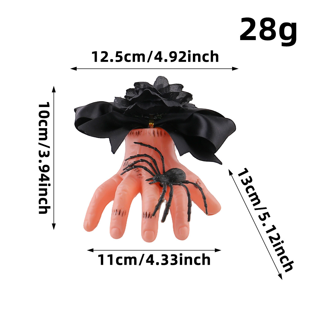 Halloween Realistic Severed-hand Hair Clip Hair Accessory photo 4