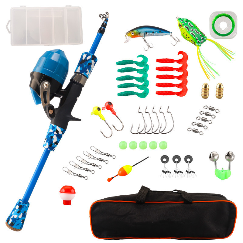 Lure Fishing Rod Short-section Fishing Gear Set photo 5