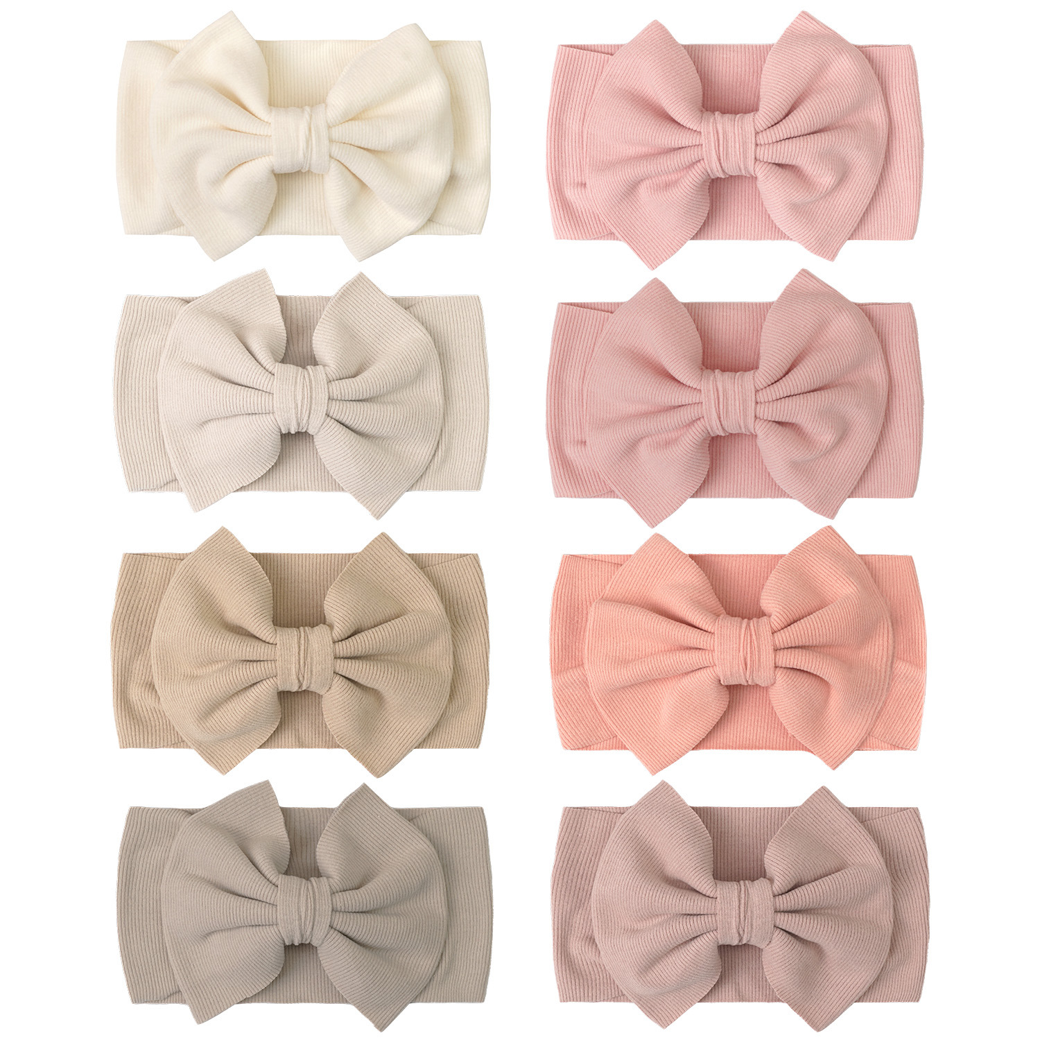 Wide-brimmed Ribbed Headband With A Large Bow photo 2