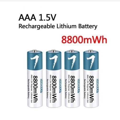 AAA Rechargeable Polymer Lithium-ion Battery photo 4