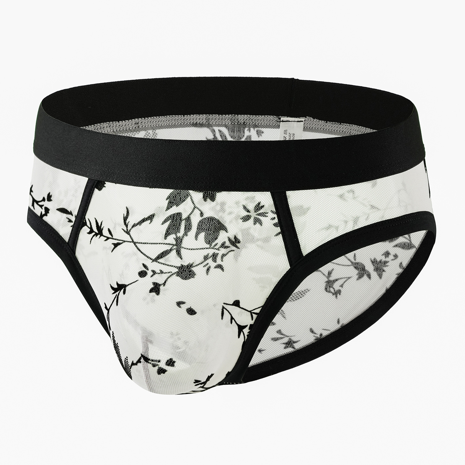 Plus-size Underwear Sexy Mens Sheer And Seductive Low-rise photo 3