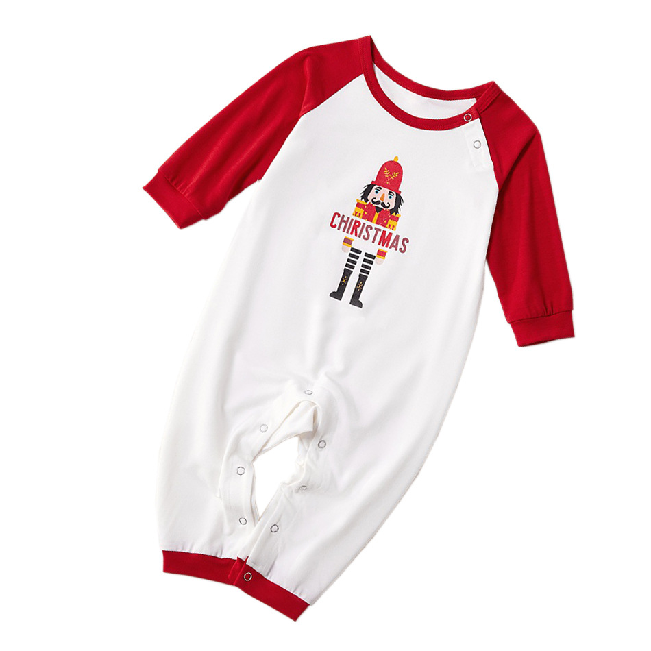 European And American Christmas Parent-child Pajamas Suit photo 3