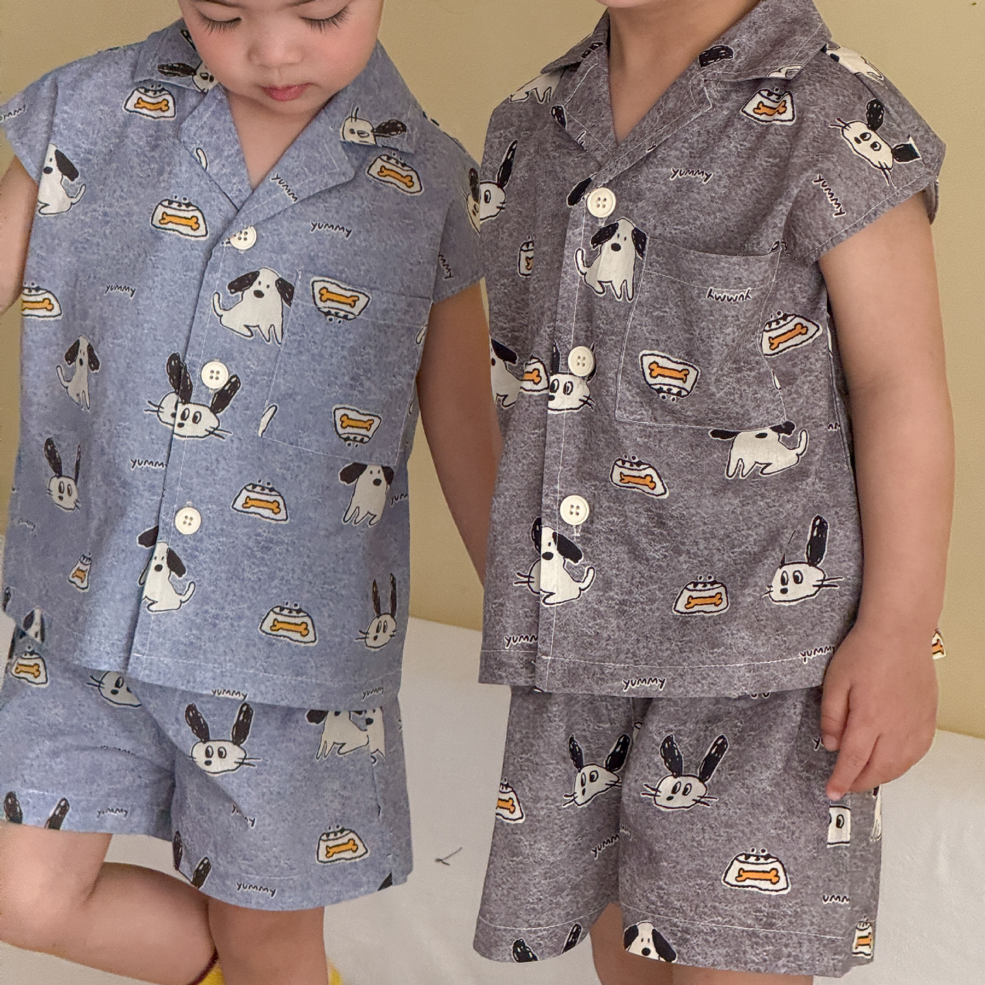 Boys Sleeveless Shirt And Shorts Set photo 7