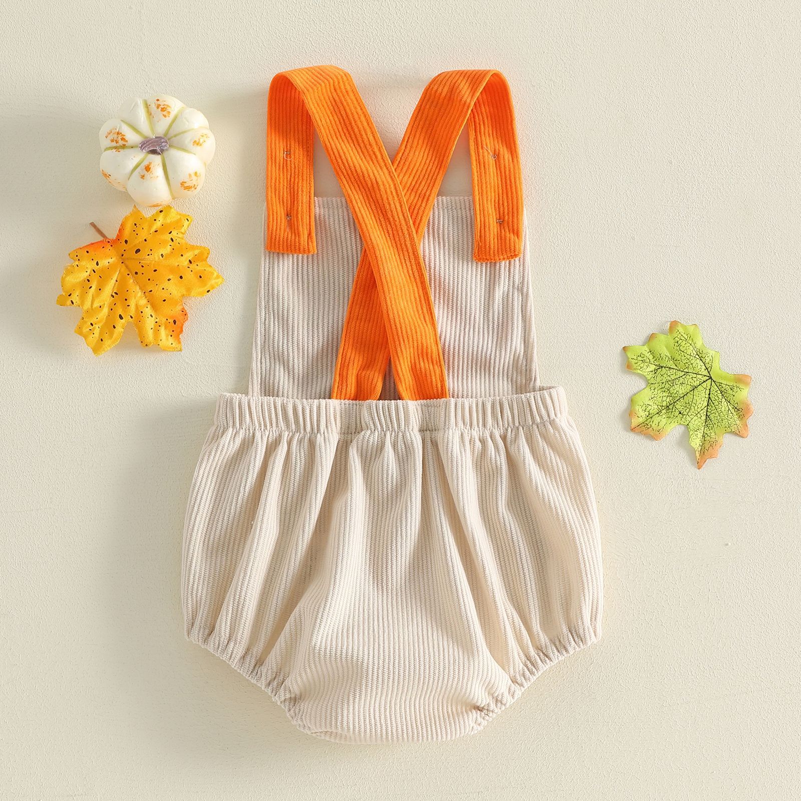 Cute Casual Baby Onesie Waffle-Knit Bodysuit photo 4
