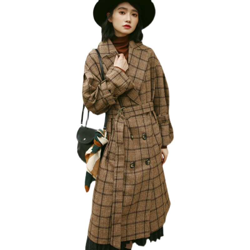 Wool Coat For Students Below-the-knee Length photo 2
