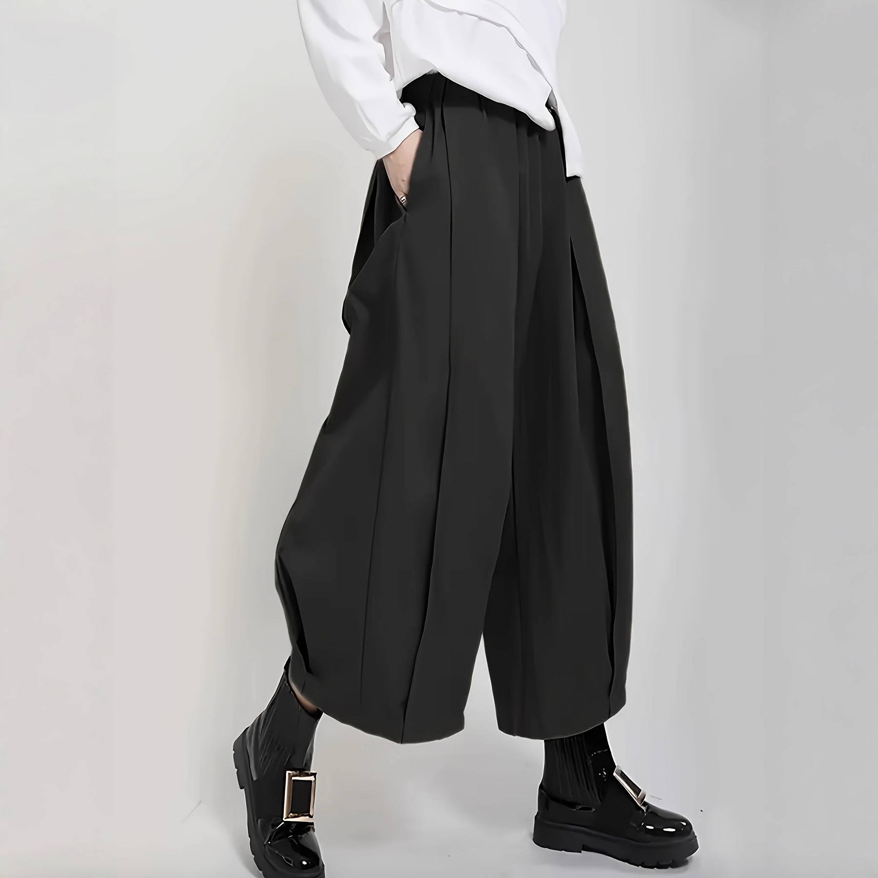 Wide-leg Pants Cross-border Loose-fit Draping Lantern Pants photo 3