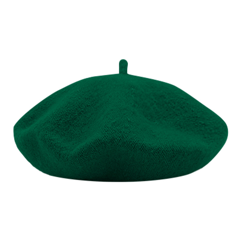 Childrens Beret British-Style Vintage Wool Beret photo 6