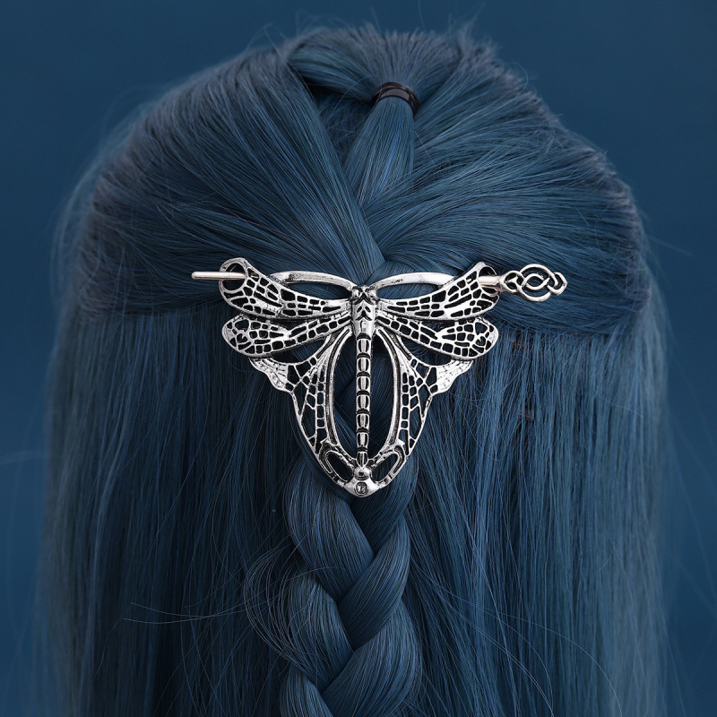 Retro Dragonfly Hairpin Norwegian-style Party Accessory photo 1