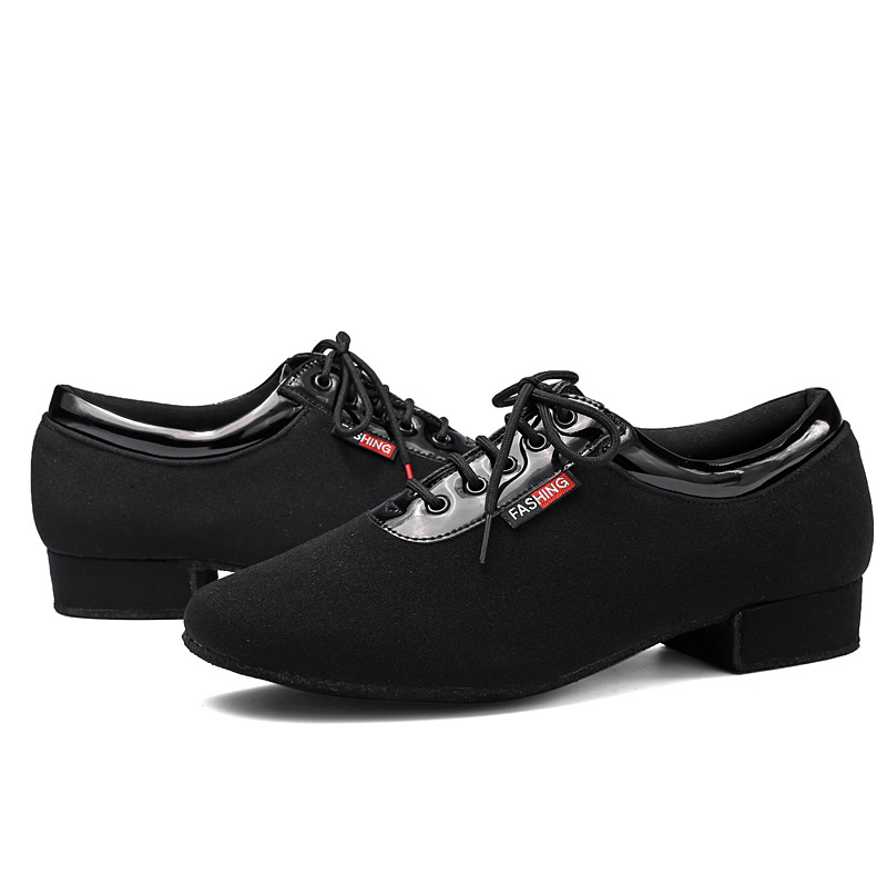Wupamo Mens Modern Dance Shoes For Waltz, Tango, And Ballroom Dancing Indoor Soft-soled Shoes In Larger Sizes photo 2