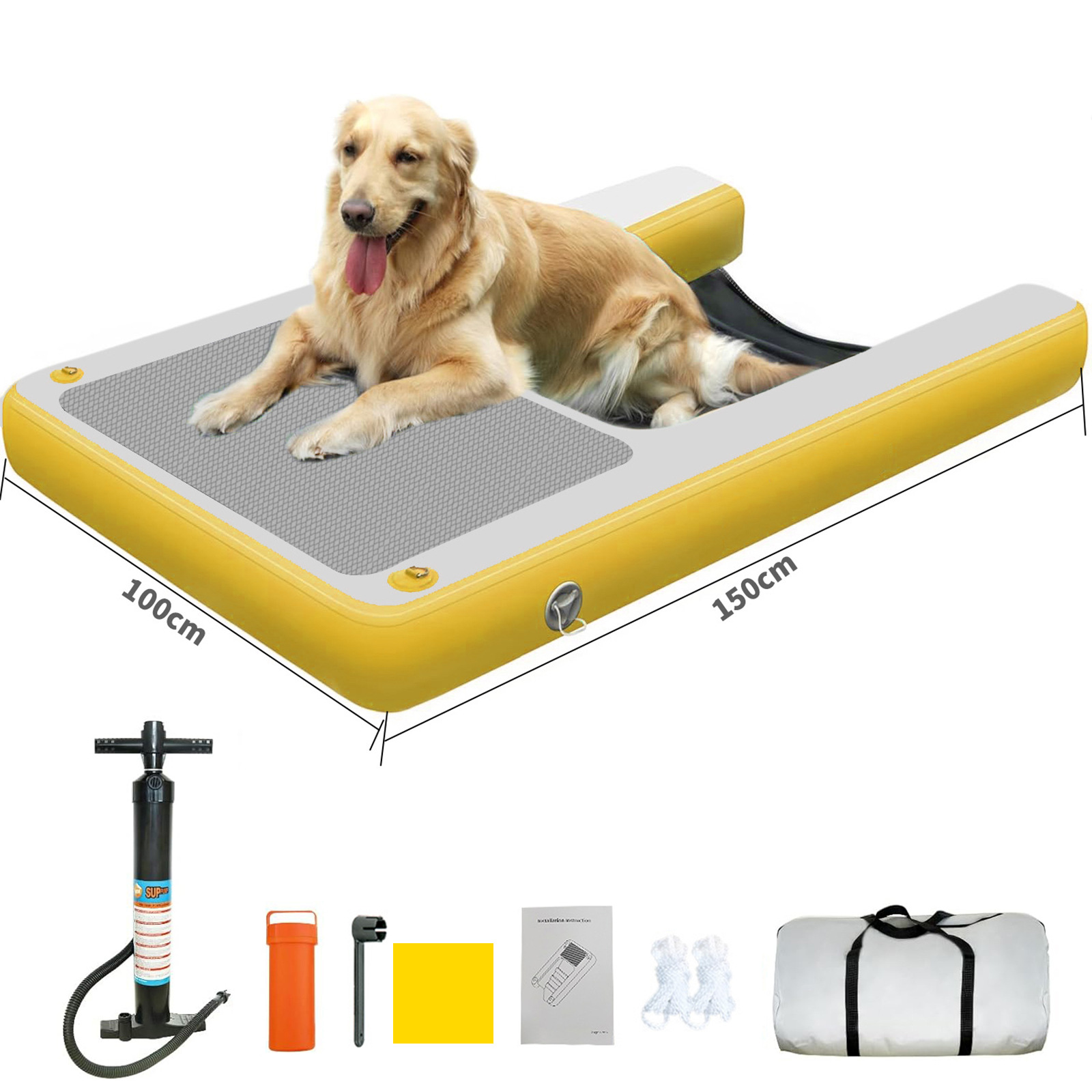 Dog Float Board Pet Water Toy, Double-layer Dog Ladder photo 6