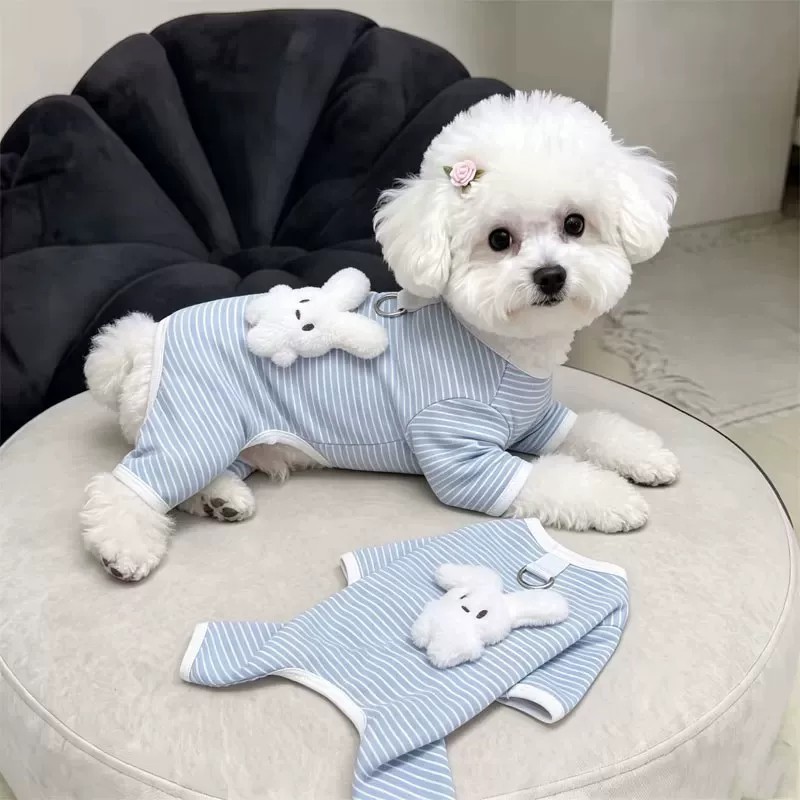 Pet Dog Thermal Four-legged Fleece Jacket With Belly Cover photo 7