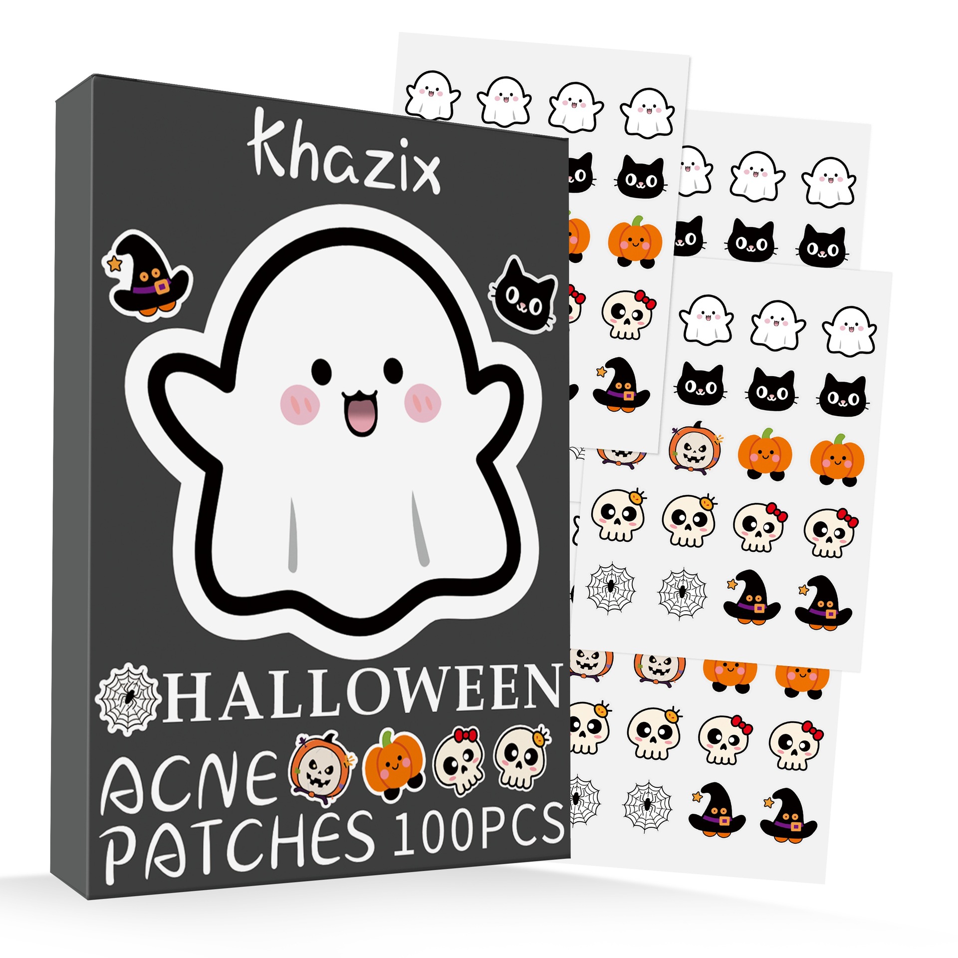 Halloween-style Waterproof And Breathable Acne Cover Patches For Makeup photo 3