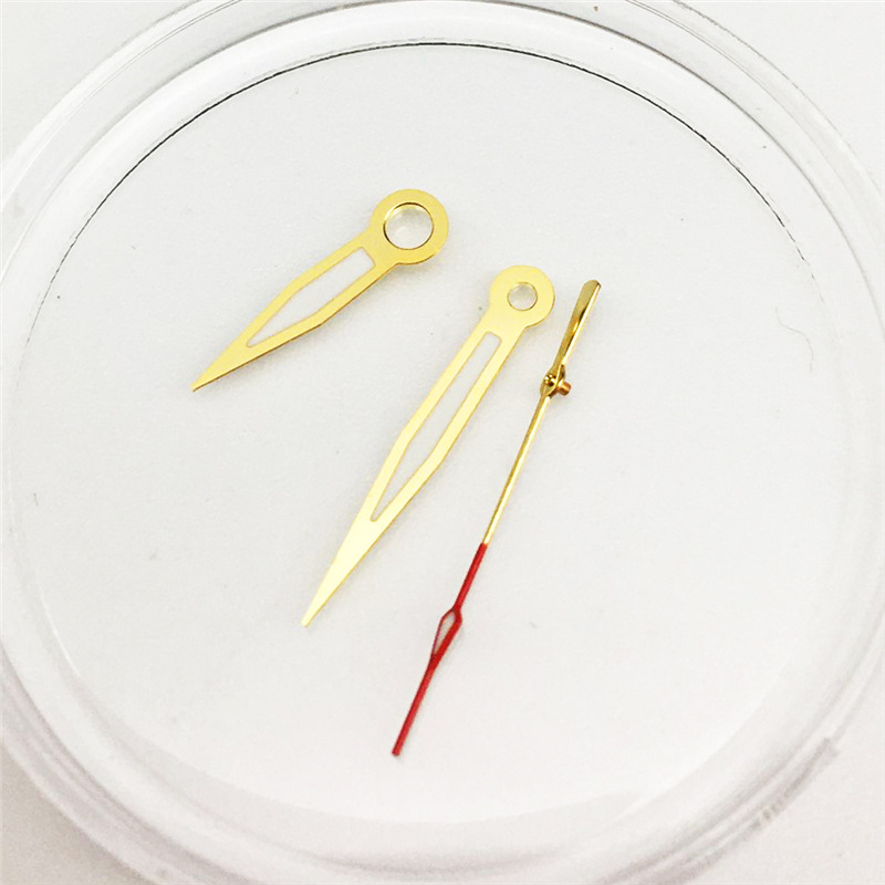 Modified Watch Parts Hands Compatible With NH3536 Movement, Automatic Mechanical Golden Watch Hands For SKX007 photo 2