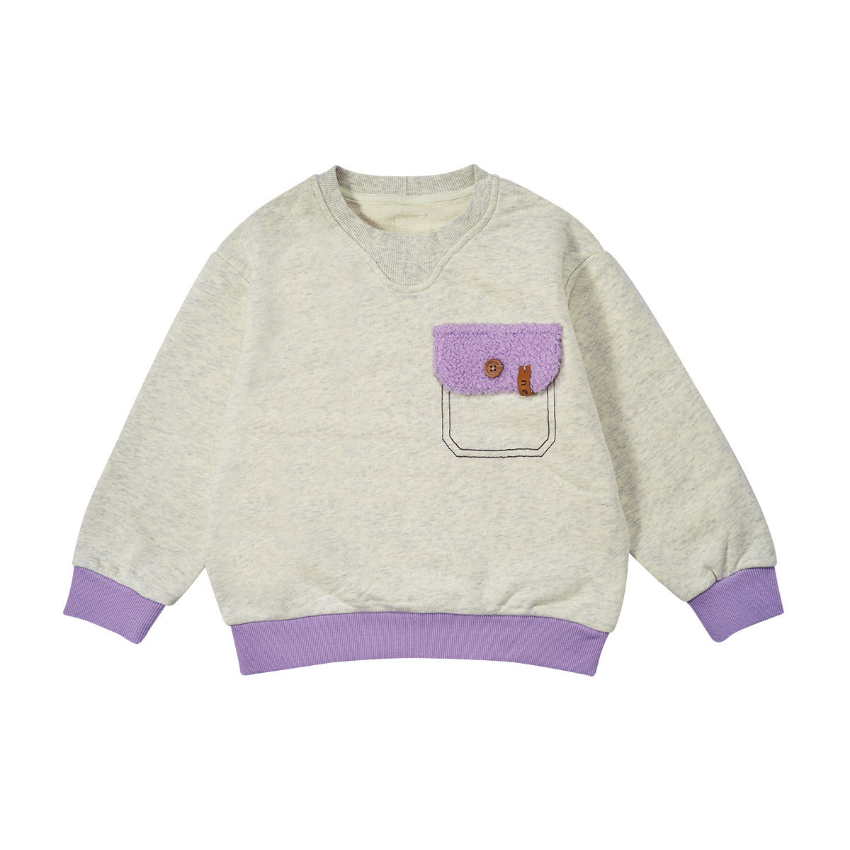 Boys And Girls Fleece-lined Hoodies And New Winter Baby Sweatpants photo 7