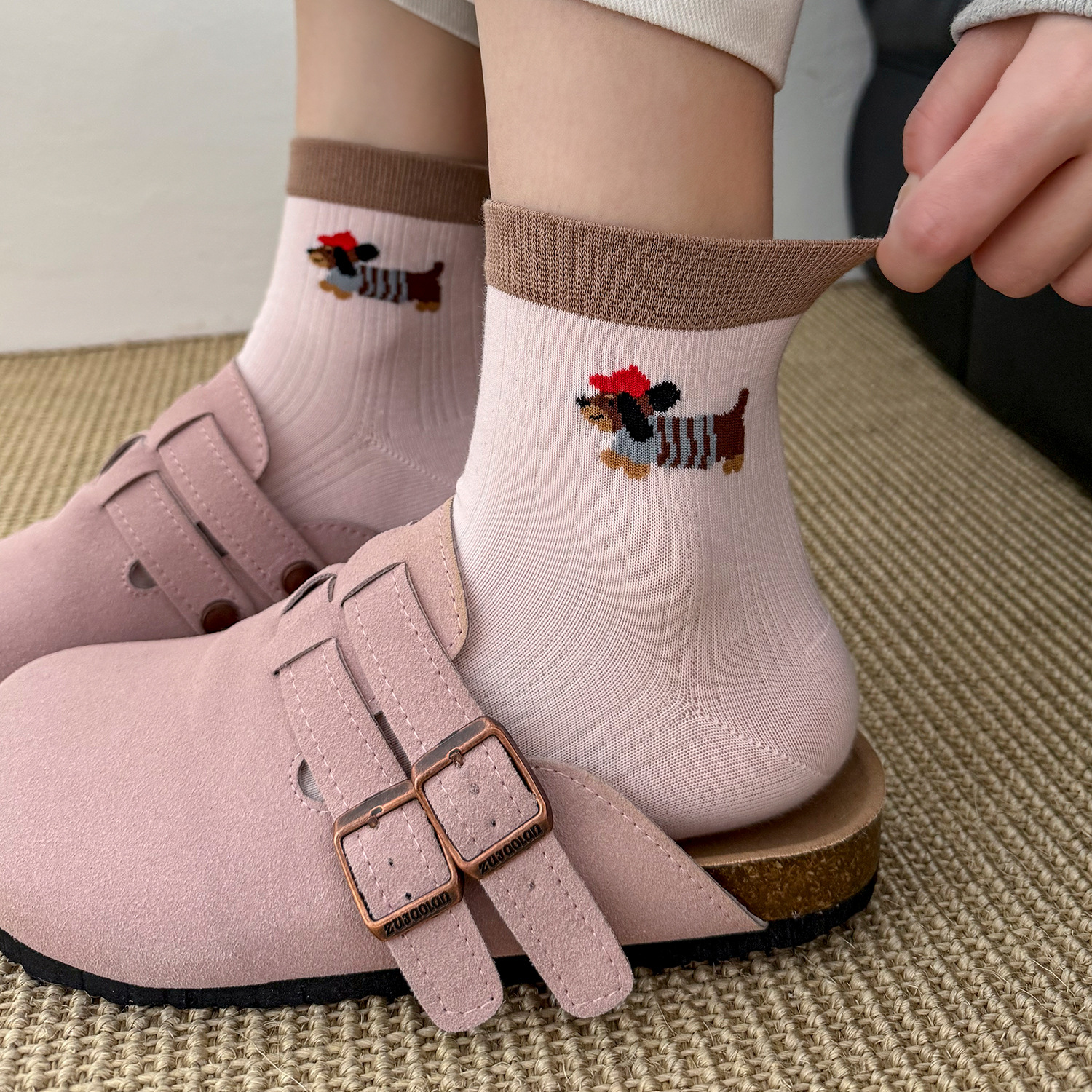 Women's Summer Cotton Antibacterial Short Socks photo 3