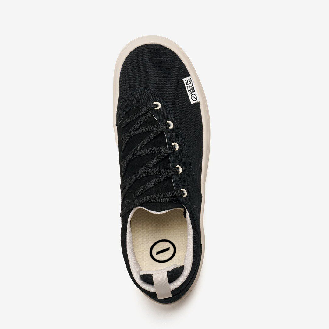 Height-increasing Black Casual Mens Sneakers photo 4
