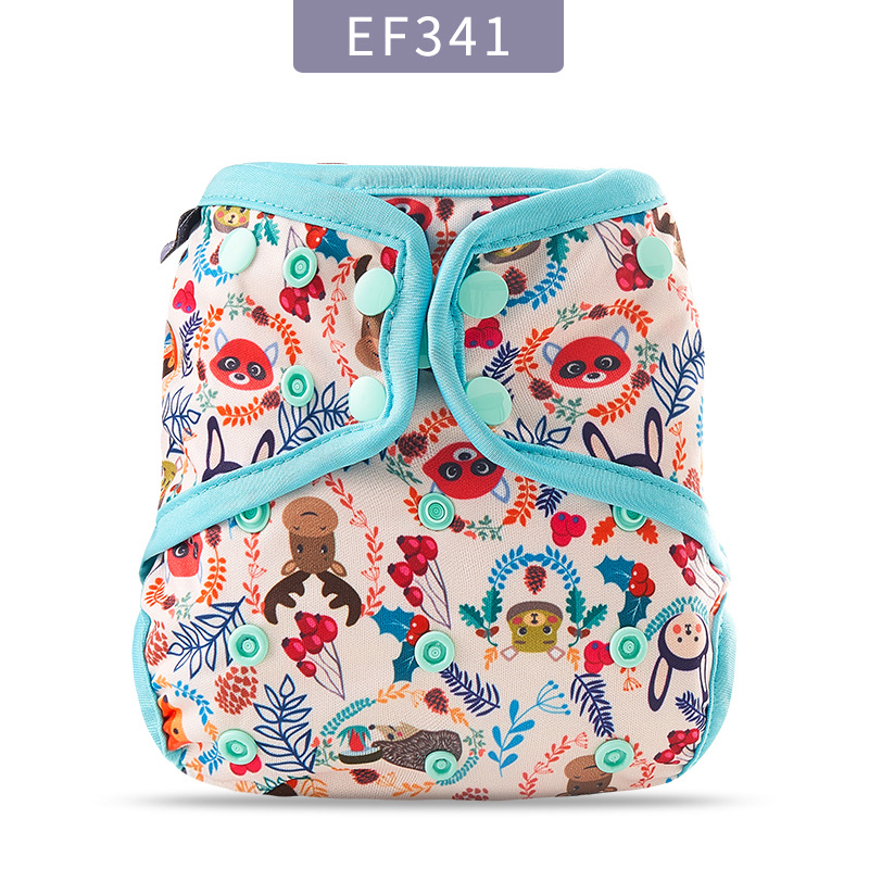 Square-head Breathable And Comfortable INS-style New-pattern Diaper Cover photo 5