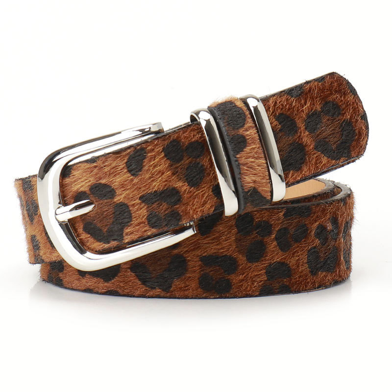 Womens Leather Belt Trendy European American Style Versatile For Coats And Trousers photo 4