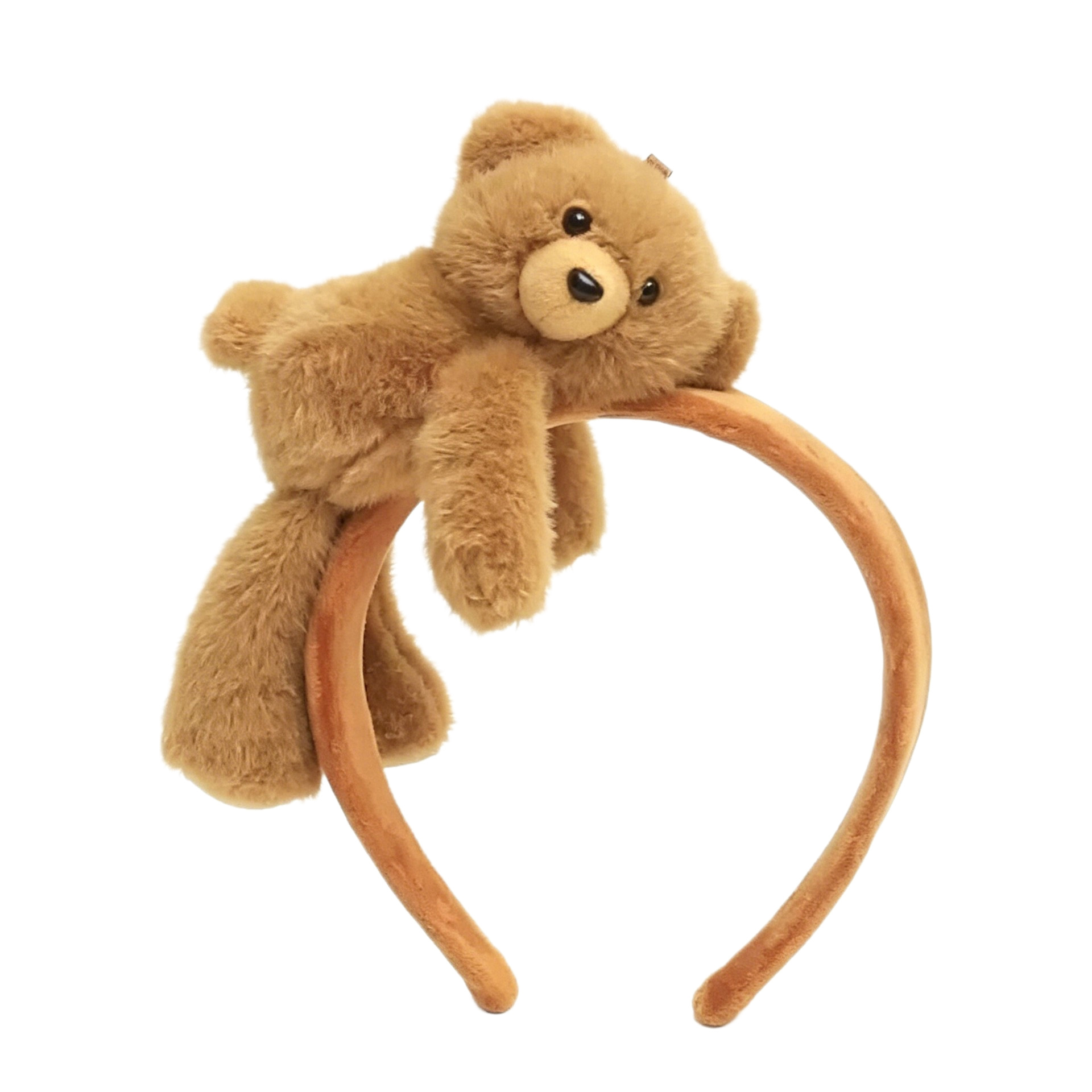 Cute Lying Bear Headband Creative And Fun Plush photo 8