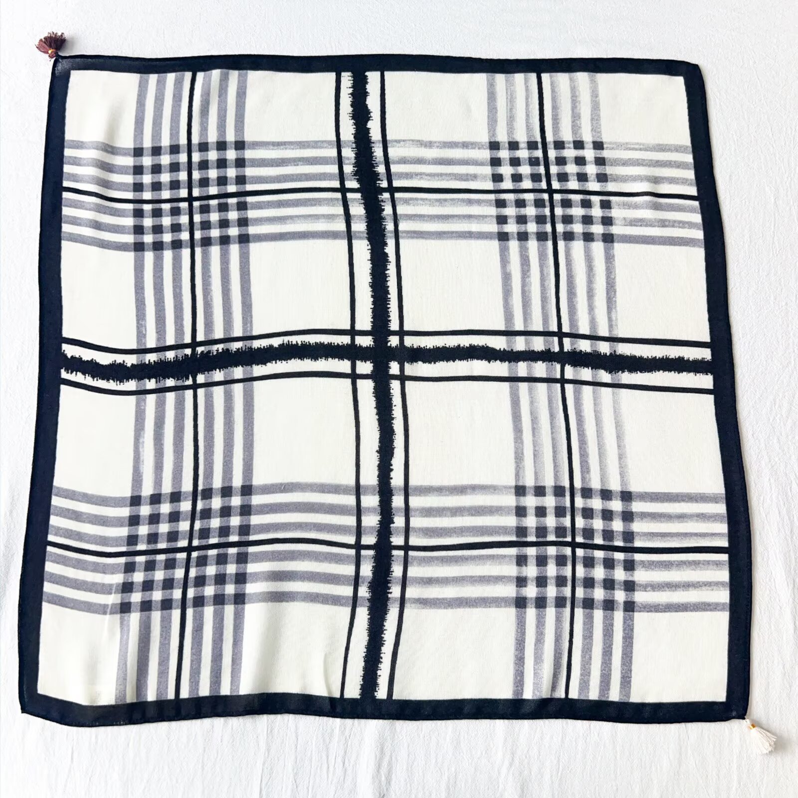 Women's Thin Cotton-linen Scarfshawl For Fallwinter photo 6