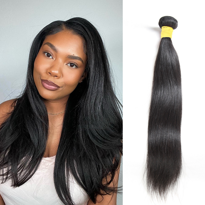 Human Hair Bundles European And American-style Wigs Smooth Hair photo 1