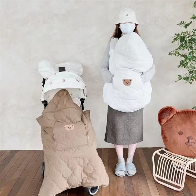 Baby Stroller Windproof Blanket Outdoor Swaddle Blanket photo 1