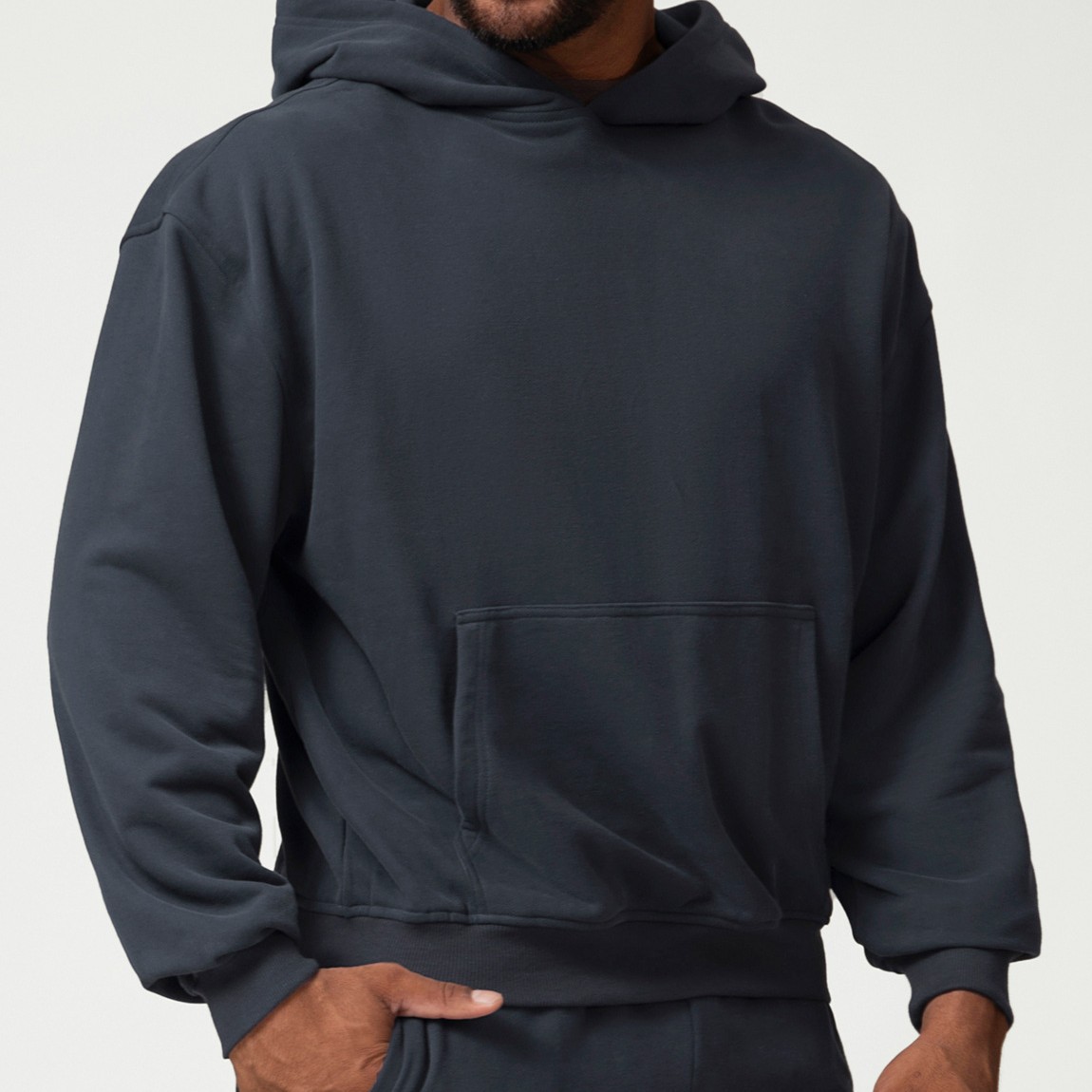 Mens Sporty Stylish And Casual Hooded Sweatshirt photo 8